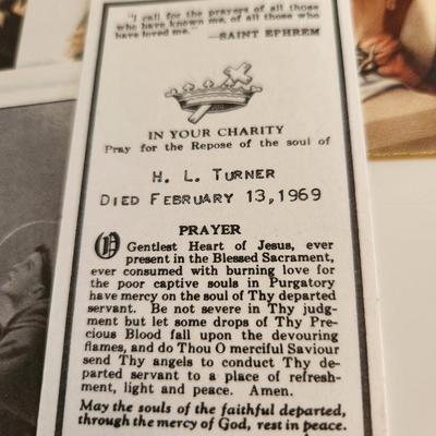 Collection of Vintage Holy Cards