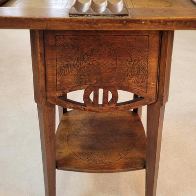 Antique Smoking Table (DR-EL)