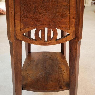 Antique Smoking Table (DR-EL)