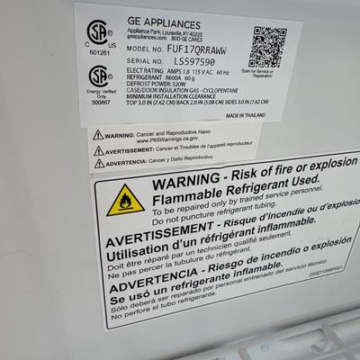 Garage - GE Freezer
