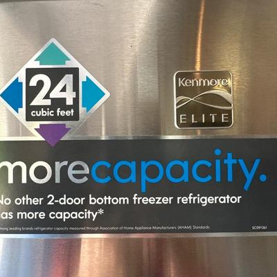 Kenmore Elite Refrigerator 24 cubic ft