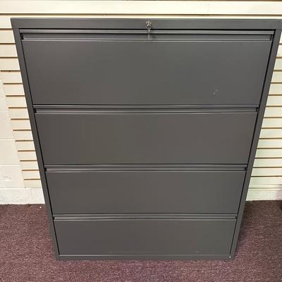 Large Metal File Cabinet (see description)