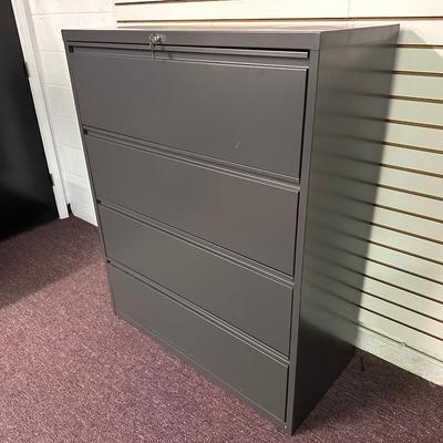 Large Metal File Cabinet (see description)
