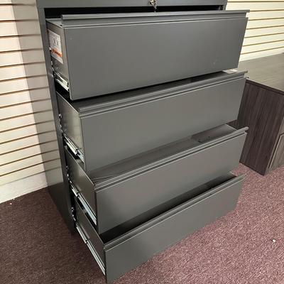 Large Metal File Cabinet (see description)
