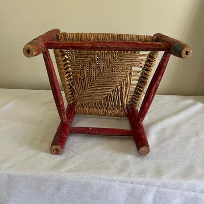 Framed Painting, Woven Doll Chair & More (PB-MG)