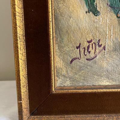 Framed Painting, Woven Doll Chair & More (PB-MG)