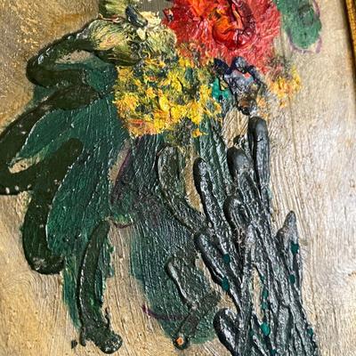 Framed Painting, Woven Doll Chair & More (PB-MG)
