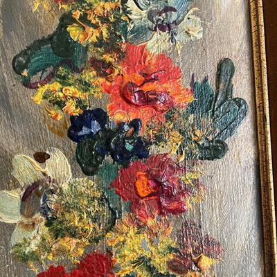 Framed Painting, Woven Doll Chair & More (PB-MG)