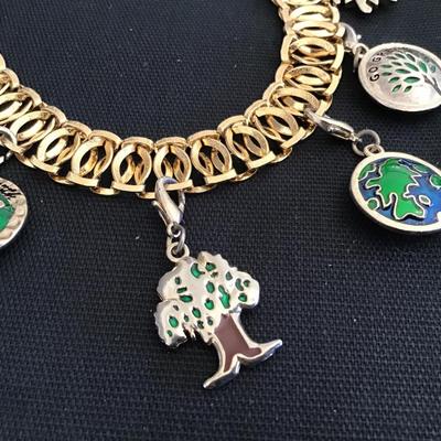 Go Green Charm Bracelet