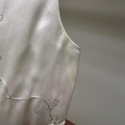 Satin Wedding Dress W/ Veil, Bolero Jacket & More (PB-RG)