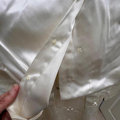 Satin Wedding Dress W/ Veil, Bolero Jacket & More (PB-RG)