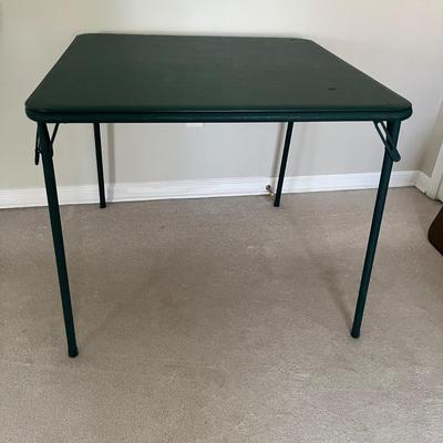 Two Folding Card Tables & Two Folding Chairs (PB-MG)