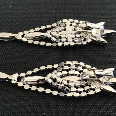 Large Rhinestone Earrings