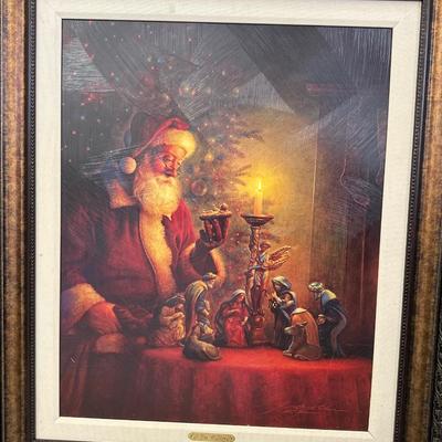 Art - Santa- I do believe. Print