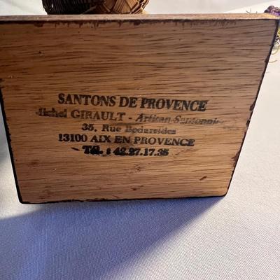 Santons De Provence Clay Figurine (PB-RG)