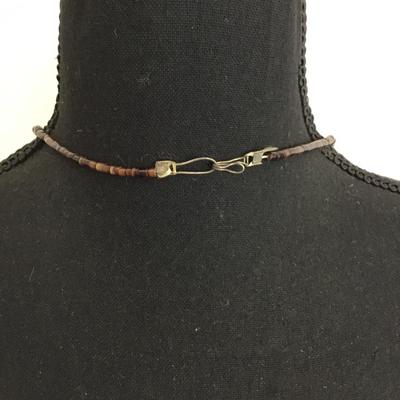 Super cool turquoise and shell necklace