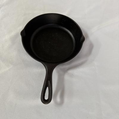 Two Lodge Cast Iron Skillets (K-BM)