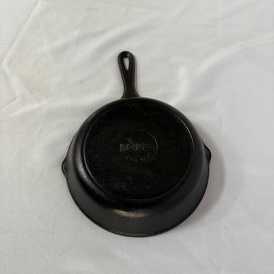 Two Lodge Cast Iron Skillets (K-BM)