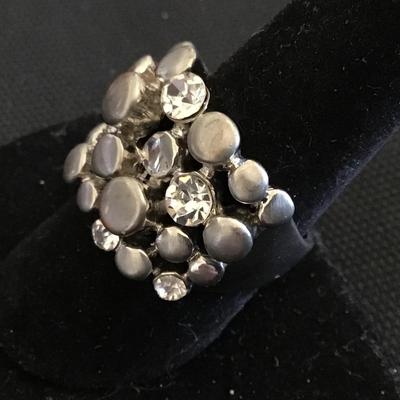 Chunky Ring Rhinestone