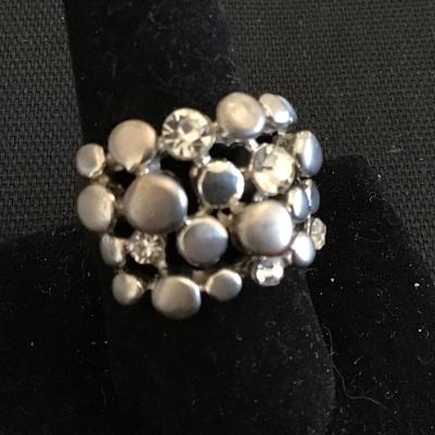 Chunky Ring Rhinestone
