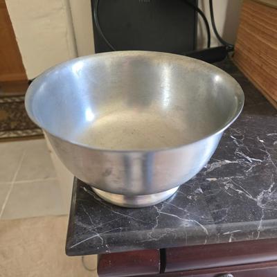 Pewter bowl
