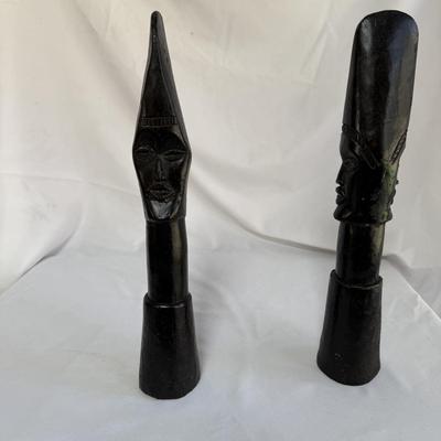 African Carved Statues (K-BM)