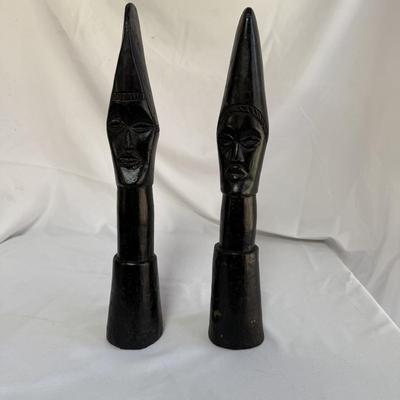 African Carved Statues (K-BM)