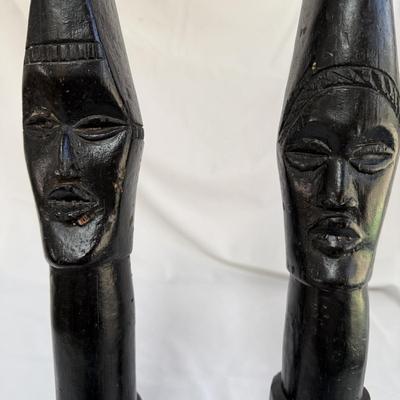 African Carved Statues (K-BM)