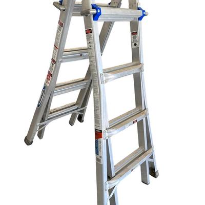 Garage - Werner Aluminum folding utility ladder