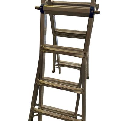 Garage - Werner Aluminum folding utility ladder