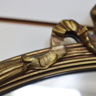 Vintage Gilt Bow Wall Mirror