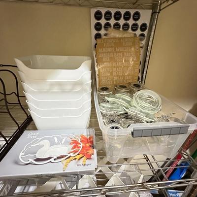 Utility Closet - Organizer Closet & Supplies - Shelf included