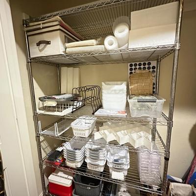 Utility Closet - Organizer Closet & Supplies - Shelf included
