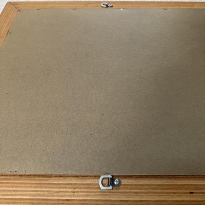 Metal and Wooden Framed Mirror (DR-BM)