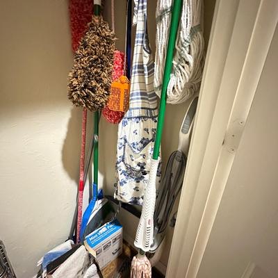 Utility Closet - Cleaning supplies