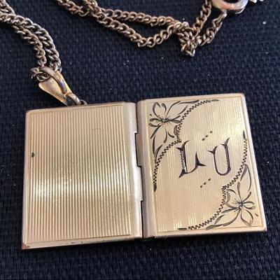 Vintage Locket Gold Filled