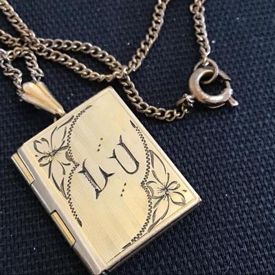 Vintage Locket Gold Filled