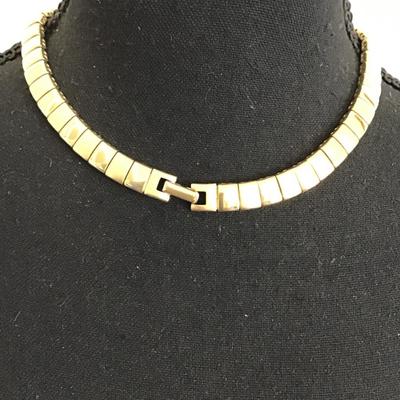 Nice Gold tone, choker necklaces