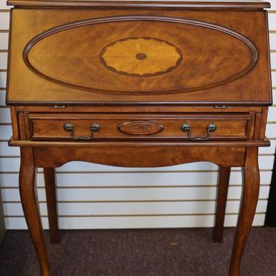 Traditional Style Drop Front Secretary Desk