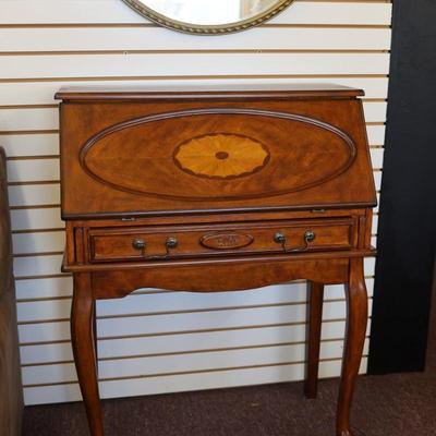 Traditional Style Drop Front Secretary Desk
