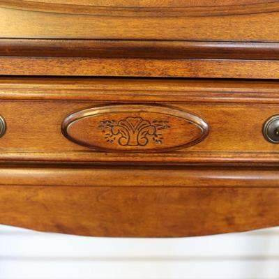 Traditional Style Drop Front Secretary Desk