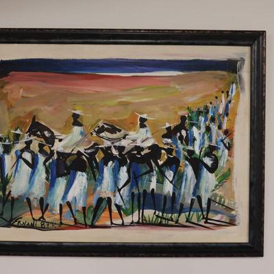 Ernani Silva, Figures, Original Paint on Paper