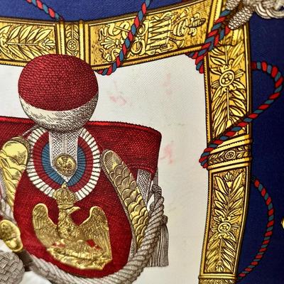 Master Bedroom closet - Hermes Scarf - Grand Uniforms