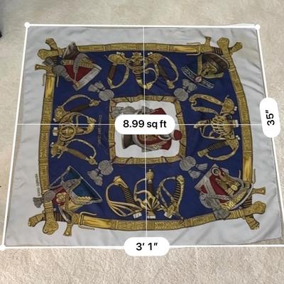 Master Bedroom closet - Hermes Scarf - Grand Uniforms