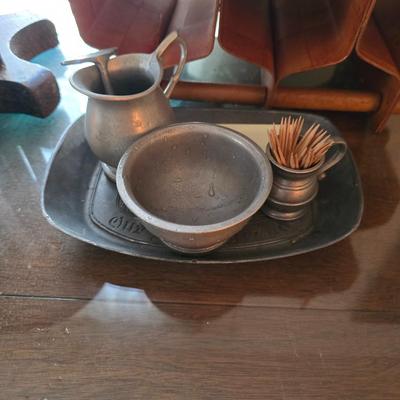 Pewter set