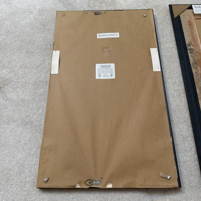 Two Rectangular Kirkland's Mirrors (LR-BM)