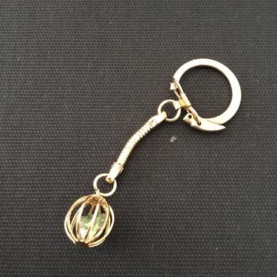 Vintage caged keychain