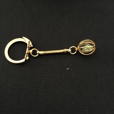 Vintage caged keychain