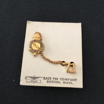 Vintage, gold tone pins