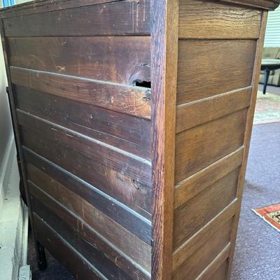 Vintage Solid Five Drawer Chest of Drawers